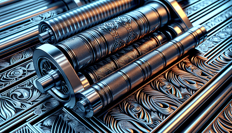 Exploring the Artistry and Precision of Embossing Rollers in Modern Printing Technology