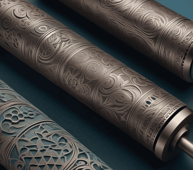 The Artistry of Rexine Embossing Rollers Revealed