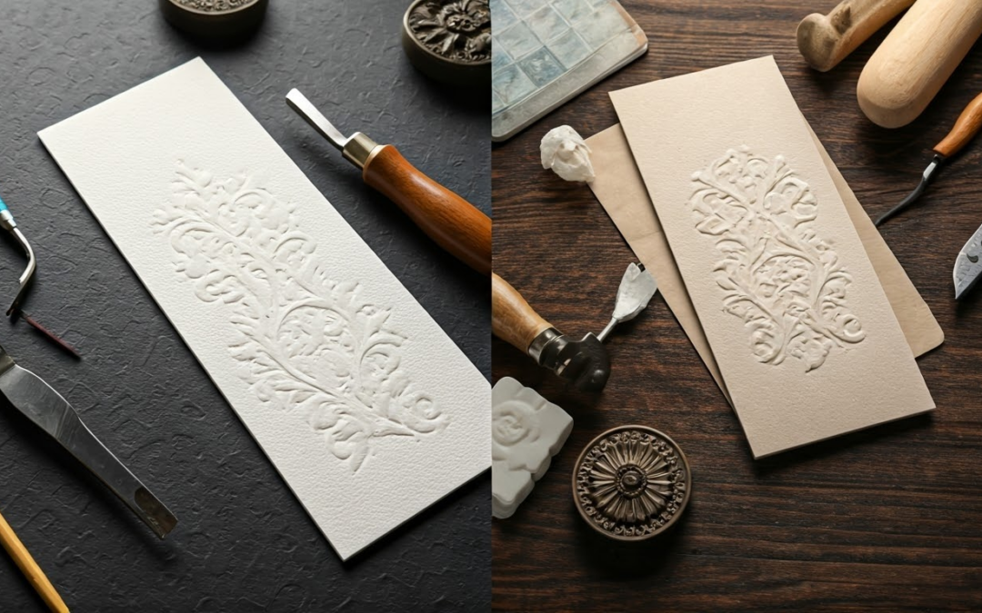 Deciphering the difference between embossing and debossing